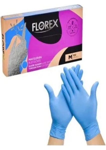 Heyf Florex Eldiven Mavi M