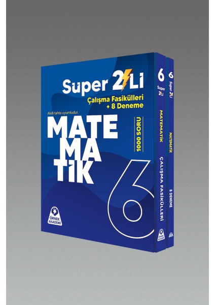 Örnek Akademi 6.sınıf Süper 2li Matematik