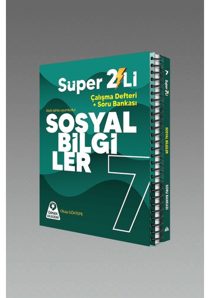 Örnek Akademi 7.sınıf Süper 2li Sosyal Bilgiler modelleri