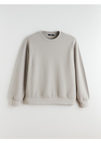 Yeni Sezon Bisiklet Yaka Erkek Sweatshirt indirimleri