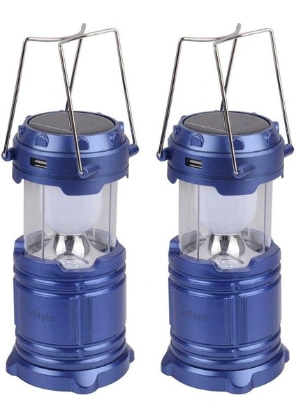 Kamp Lambası Solar Şarjlı Kızaklı Kamp Feneri LED Lamba Işıldak fırsatları