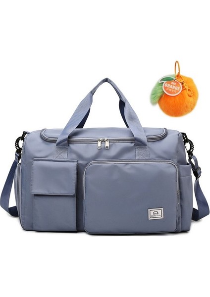 Ong Orange Bölmeli Spor Çanta - Siyah (Yurt Dışından)