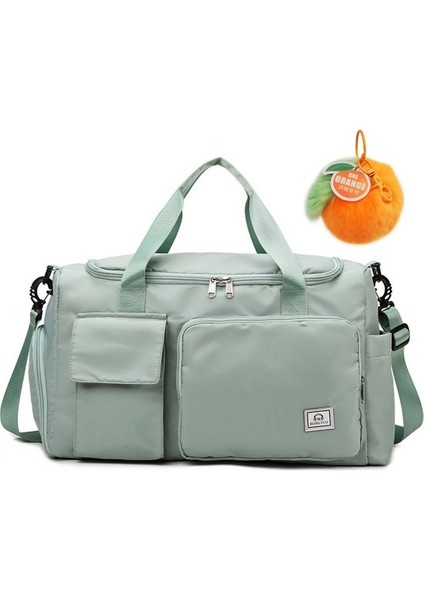 Ong Orange Bölmeli Spor Çanta - Siyah (Yurt Dışından)