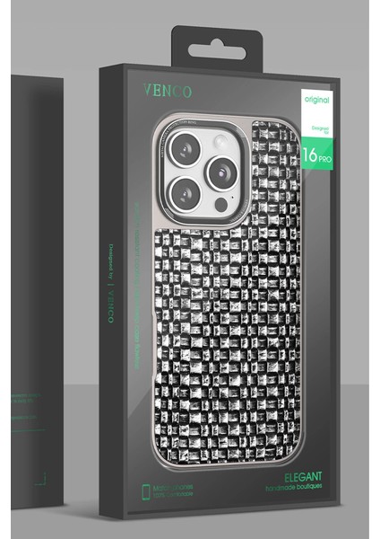 Venco Iphone 16 Pro Brand Kapak - Gümüş indirimleri