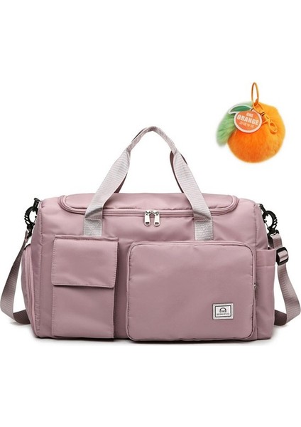 Ong Orange Bölmeli Spor Çanta - Siyah (Yurt Dışından)