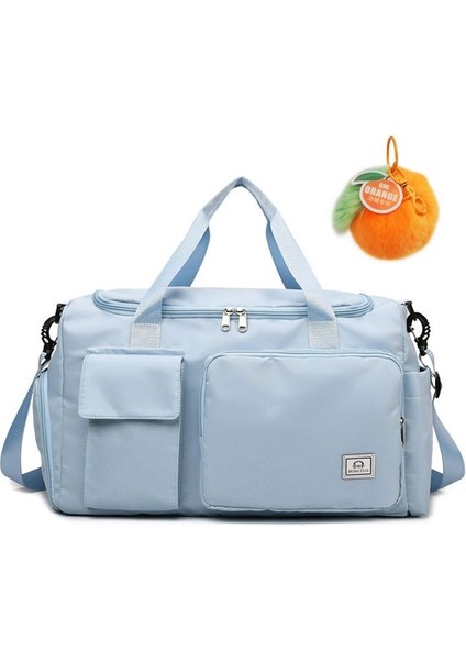 Ong Orange Bölmeli Spor Çanta - Siyah (Yurt Dışından)