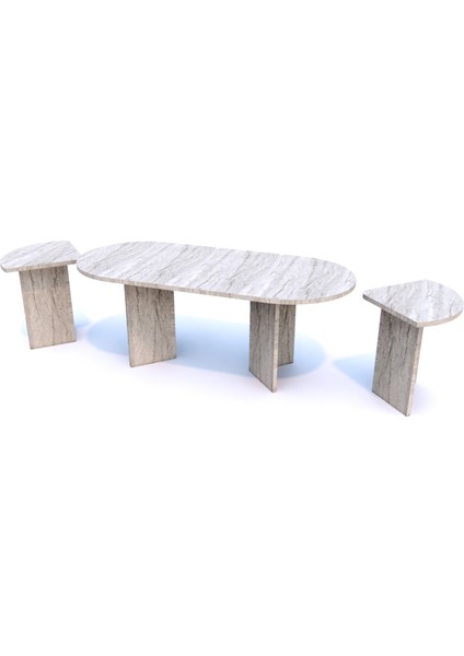 Mdf Orta Sehpa Zigon 1125 Traverten fiyatları