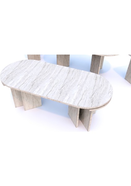 Mdf Orta Sehpa Zigon 1125 Traverten fırsatları