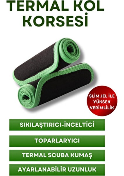 Termal Kol Korsesi Kadınlar İçin Ayarlanabilir Uzunlukta Yüksek Verimlilik 1 Adet modelleri