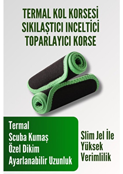 Termal Kol Korsesi Kadınlar İçin Ayarlanabilir Uzunlukta Yüksek Verimlilik 1 Adet fırsatları
