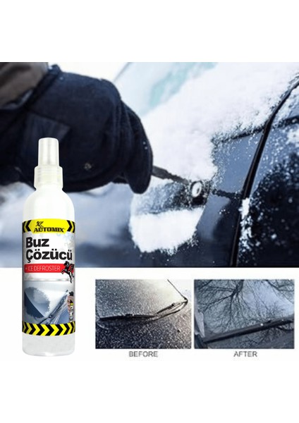 Buz Çözücü 250 ml | Araç Camı Donma Giderici Sprey – Hızlı Buz Çözme modelleri