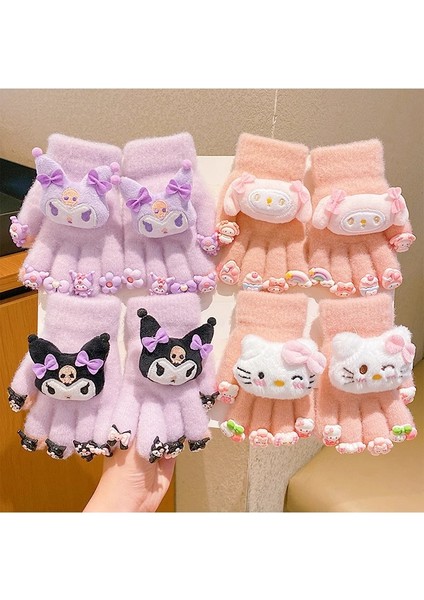 Çocuklar Için Sonbahar-Kış Manikür Rüzgar Geçirmez Isıtmalı Parmaklı Eldiven (Yurt Dışından) indirimleri