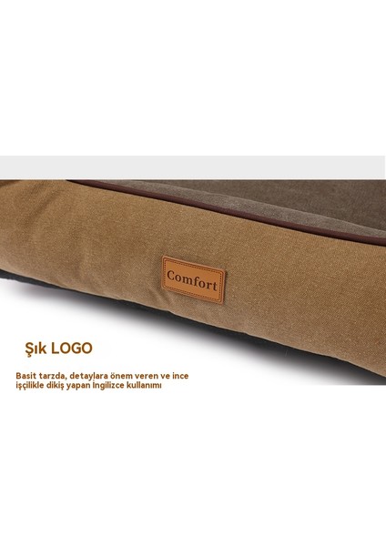 Dört Mevsim Kullanılabilir, Çıkarılabilir ve Yıkanabilir Sonbahar-Kış Köpek Yatağı (Yurt Dışından) indirimleri