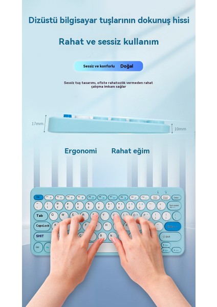Sessiz kablosuz klavye ve fare seti (Yurt Dışından) modelleri