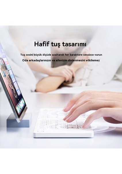 Taşınabilir Kablosuz Katlanır Klavye (Yurt Dışından) fiyatları