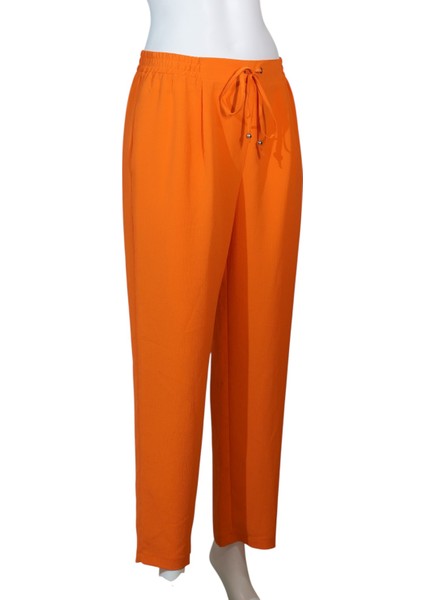 Kadın Lastikli Boru Paça Pantolon 45053 modelleri