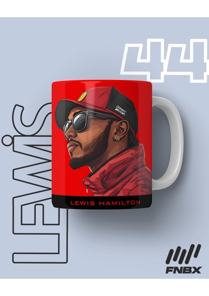 Hamilton Red Team Kupa Bardak