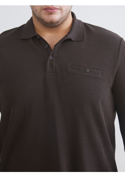 Yeni Sezon Büyük Beden Polo Yaka Erkek Sweatshirt modelleri