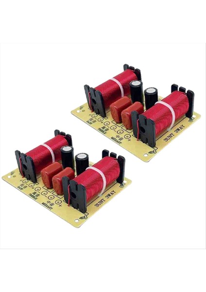 150W Hıfı Crossover Filtre Modülü 3 Yolu Hoparlör Frekans Bölücü Dıy Hop Hoparlör Tiz Orta Bas (Yurt Dışından)