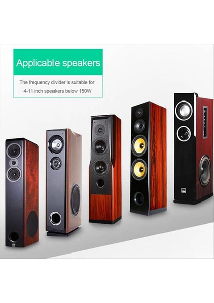 150W Hıfı Crossover Filtre Modülü 3 Yolu Hoparlör Frekans Bölücü Dıy Hop Hoparlör Tiz Orta Bas (Yurt Dışından) fiyatları