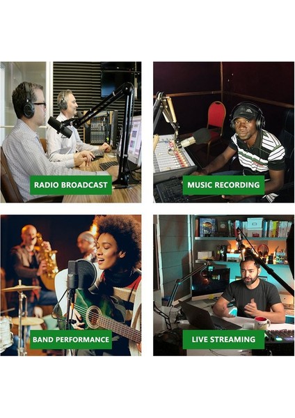 6 Kanal Stereo Kulaklık Amplifikatör Ses Arabirimi Düşük Gürültü Ses Mikseri Kayıt Stüdyo Monitörü Gitar Bass Için (Yurt Dışından) fırsatları