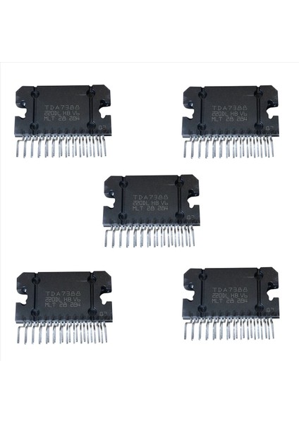 5x TDA7388 Güç Amplifikatörü Ses Güç Amplifikatörü Entegre Devre TDA-7388 Yeni (Yurt Dışından)