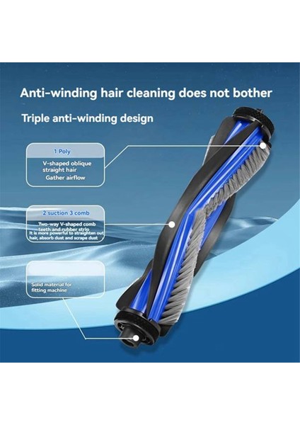 Ecovacs X8 Pro Elektrikli Süpürge Için Fırça Toz Torbası ve Filtre Seti (Yurt Dışından) fırsatları