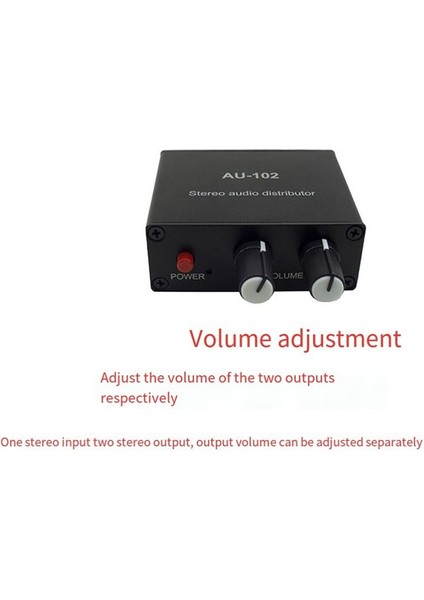 Ses Distribütörü Stereo Ses Mikseri 1 Giriş 2 Çıkış Çoklu Kanallı Rca Splitter Için Güç Amplifikatörü Aktif Ses Için (Yurt Dışından) fiyatları