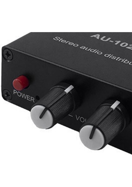 Ses Distribütörü Stereo Ses Mikseri 1 Giriş 2 Çıkış Çoklu Kanallı Rca Splitter Için Güç Amplifikatörü Aktif Ses Için (Yurt Dışından) fırsatları