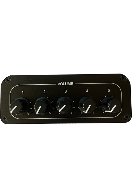 AU-105RCA Ses Distribütörü Stereo Ses Mikseri 1 Giriş 5 Çıkış Çok Kanallı Ses Distribütörü Rca Hacim Kontrolleri (Yurt Dışından) fırsatları