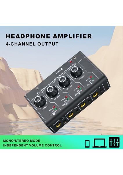 Kulaklık Amplifikatörü Stereo Ses Sistemi 4 Kanal Alonecontrol Hacmi (Yurt Dışından) fırsatları