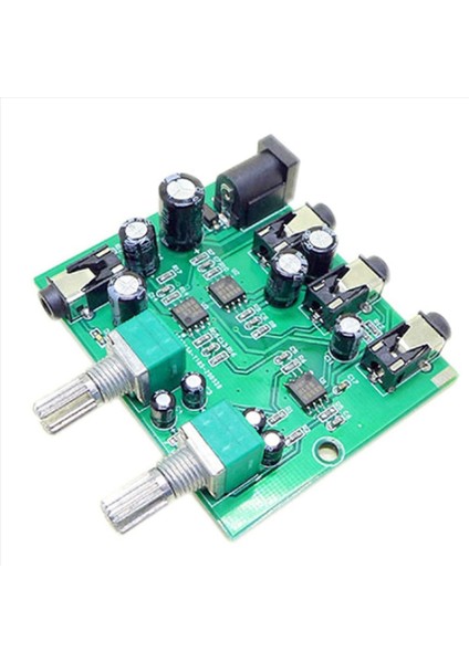 3x AU-202 2 Giriş 2 Çıkış Stereo Mikser Ses Distribütörü Kulaklık Harici Güç Amp Hacmi Tek Başına Kontrol (Yurt Dışından) indirimleri