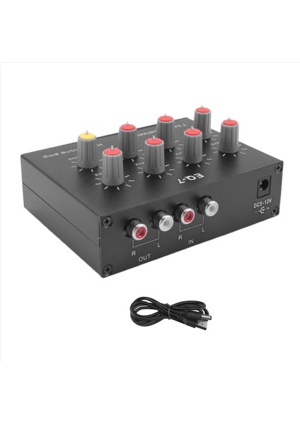 Eq-7 Araba Sesli Kulaklık Amplifikatörü 7-Band Eq Eq Equeder 2 Kanal Dijital Ses Ekolayzer (Yurt Dışından) fiyatları