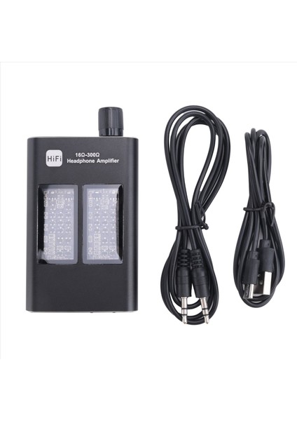 Sınıf A 16-300 Ohm Hifi Kulaklık Amplifikatörü 3 5mm Jack Aux Taşınabilir Ayarlanabilir Sesli Amp Telefon Müzik Çalar Için (Yurt Dışından)
