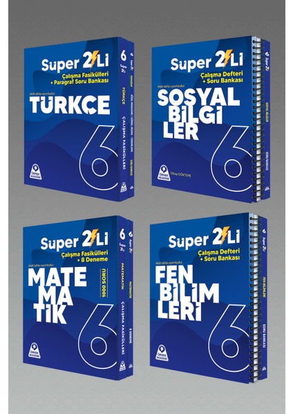 Örnek Akademi 6.sınıf 4'lü Set (Güncel Müfredat) fırsatları