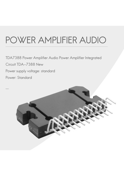 TDA7388 Güç Amplifikatörü Ses Güç Amplifikatörü Entegre Devre TDA-7388 Yeni (Yurt Dışından) fiyatları