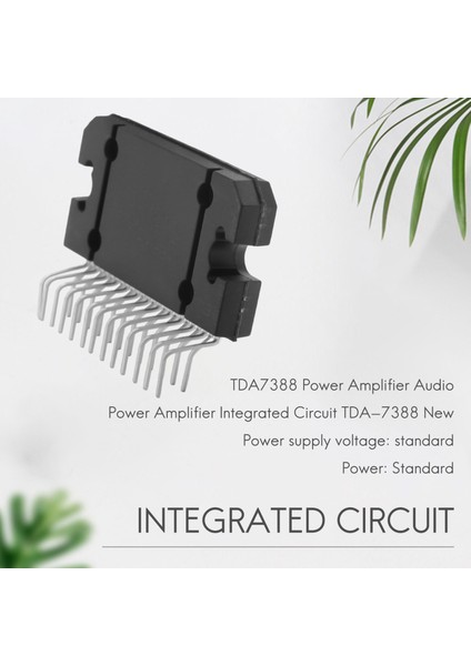 TDA7388 Güç Amplifikatörü Ses Güç Amplifikatörü Entegre Devre TDA-7388 Yeni (Yurt Dışından) fırsatları