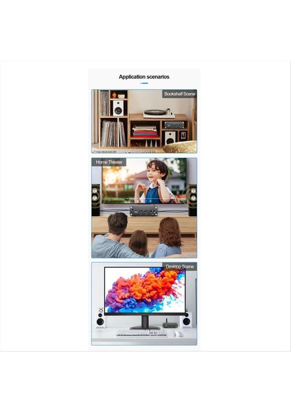 Hıfı Stereo Ses Güç Amplifikatörü 2X100W Çift Kanallı TPA3116 Bluetooth Masaüstü Ev Dijital Tiyatro Amplifikatörleri Alıcı (Yurt Dışından) modelleri