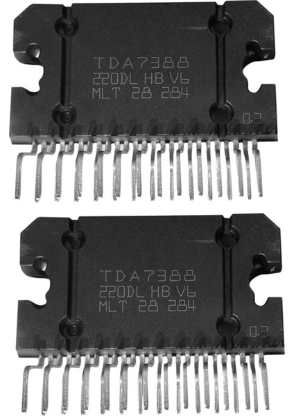 2x TDA7388 Güç Amplifikatörü Sesli Güç Amplifikatörü Entegre Devre TDA-7388 Yeni (Yurt Dışından)