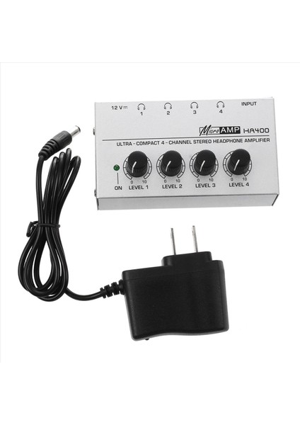 4x HA400 4 Kanallı Ultra Kompakt Kulaklık Ses Stereo Amp Mıcroamp Amplifikatörü (Yurt Dışından) modelleri