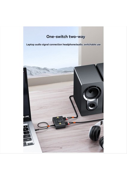 3 5mm - 2rca Ses Anahtarlayıcı Bidreksiyon Anahtarlayıcı 1&#39 De 1 Veya 2 Out Çift Rca Ila 3 5 Mm&#39 Lik Ayırıcı Anahtarlayıcı (Yurt Dışından) indirimleri