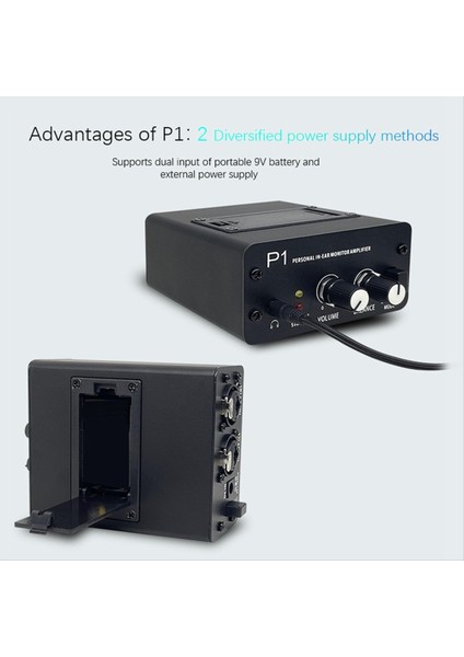 P1 Kulaklık Monitörü Kulaklıklar Önsözlü Kulaklık Amplifikatörü Amp Xlr Girişleri 6 35 Çıktı Ses Amp Abd Fişi (Yurt Dışından) modelleri