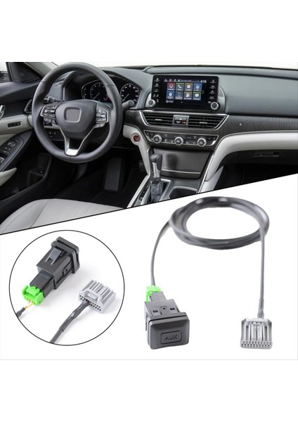 Honda Için 8 Nesil (2006 2013) Için Civic Aux Kablo Adaptörü Için (2008 2013) (Yurt Dışından) modelleri