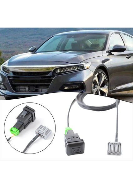 Honda Için 8 Nesil (2006 2013) Için Civic Aux Kablo Adaptörü Için (2008 2013) (Yurt Dışından) fırsatları