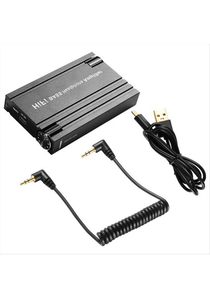 Hıfı Bas Kulaklık Amplifikatörü 16-600Ω Kulaklık Amp Şarj Edilebilir 3 5mm Aux Giriş Çıkışı Telefonlar Için Hacim Kontrolü (Yurt Dışından)