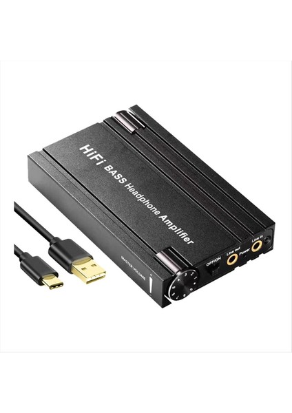 Hıfı Bas Kulaklık Amplifikatörü 16-600Ω Kulaklık Amp Şarj Edilebilir 3 5mm Aux Giriş Çıkışı Telefonlar Için Hacim Kontrolü (Yurt Dışından) fırsatları