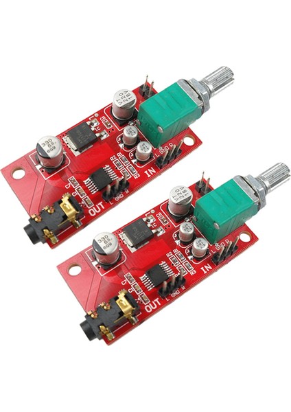 2x Kulaklık Amplifikatör Kartı MAX4410 Minyatür Amfisi NE5532 Yerine Bir Önsözlü Olarak Kullanılabilir (Yurt Dışından)