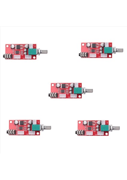 5x Kulaklık Amplifikatör Kartı MAX4410 Minyatür Amfisi NE5532 Yerine Bir Önsözlü Olarak Kullanılabilir (Yurt Dışından)