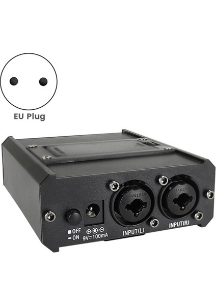 P2 Kulaklık Ön Plana Çıkarıcı Kulaklık Monitörü Mikrofon Büyütme Mikseri Konuşma / Canlı Akış Için Uygun Ab Fişi (Yurt Dışından)