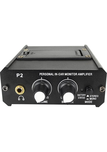 P2 Kulaklık Ön Plana Çıkarıcı Kulaklık Monitörü Mikrofon Büyütme Mikseri Konuşma / Canlı Akış Için Uygun Ab Fişi (Yurt Dışından) fiyatları